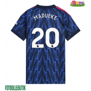 Arsenal Noni Madueke #20 Bortatröja Kvinnor 2025-26 Kortärmad